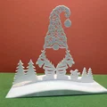 Weihnachtsgnom – Gnome Giáng Sinh treo hoặc để bàn (nhiều đế) - Thumbnail 5
