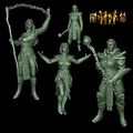 Mô hình 3D Sorceress Diablo II - Phiên bản pháp sư đầy quyền năng - Thumbnail 1