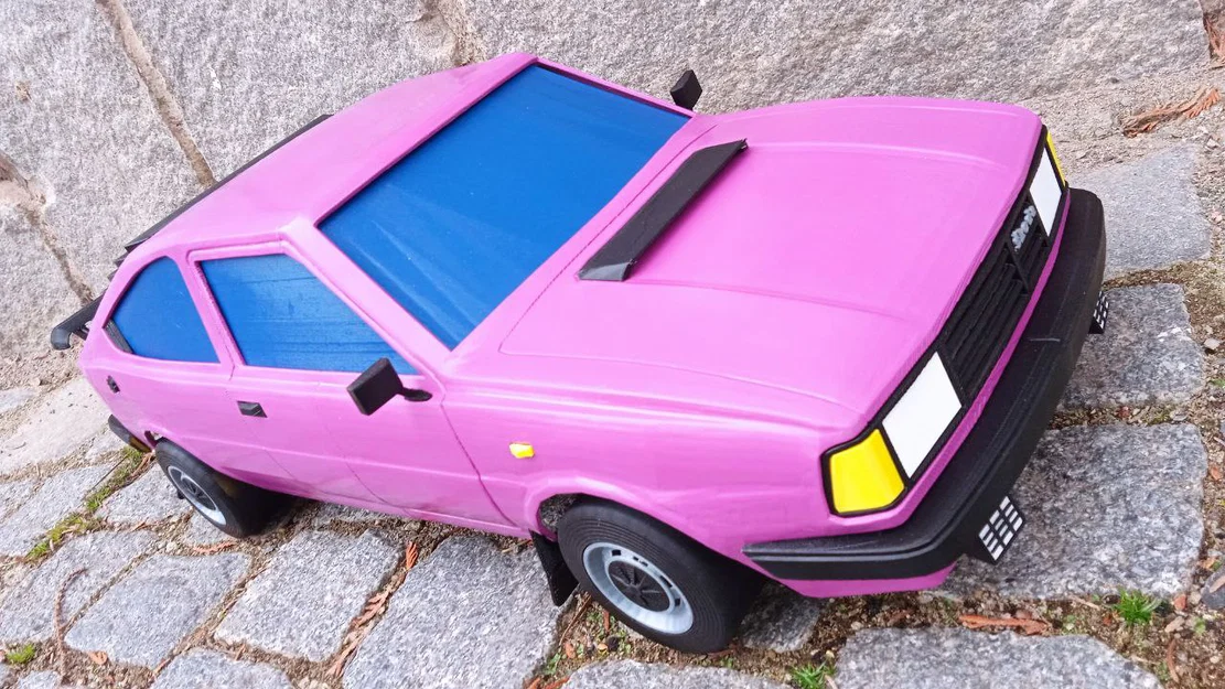 Mô hình thân xe RC Škoda 130 Rapid 1:8 - Chi tiết và sống động - Image 12