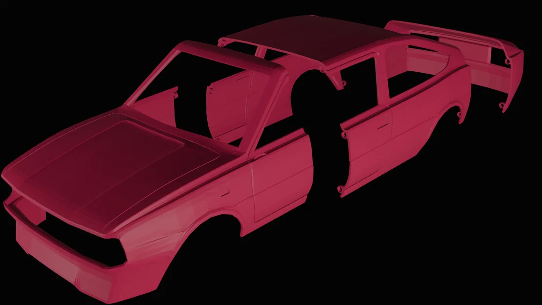 Mô hình thân xe RC Škoda 130 Rapid 1:8 - Chi tiết và sống động - Image 16