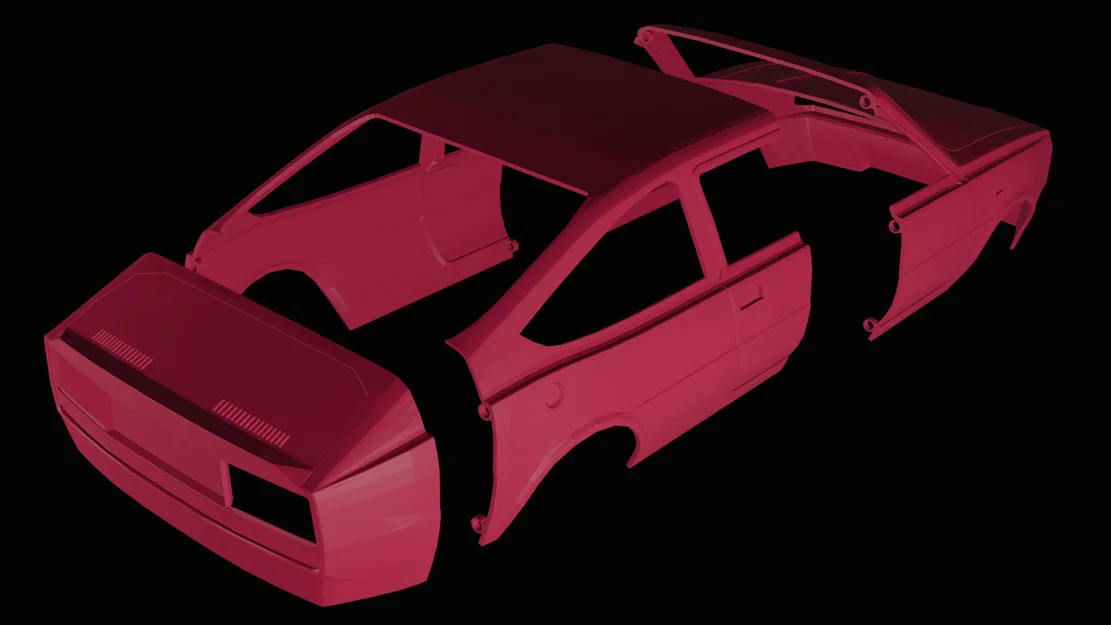 Mô hình thân xe RC Škoda 130 Rapid 1:8 - Chi tiết và sống động - Image 17