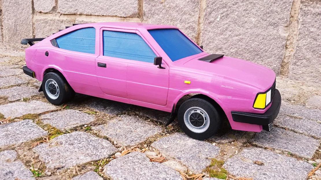 Mô hình thân xe RC Škoda 130 Rapid 1:8 - Chi tiết và sống động - Image 20