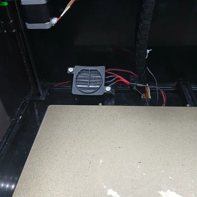 Giá đỡ quạt và bộ sưởi PTC cho máy in Voron 2.4