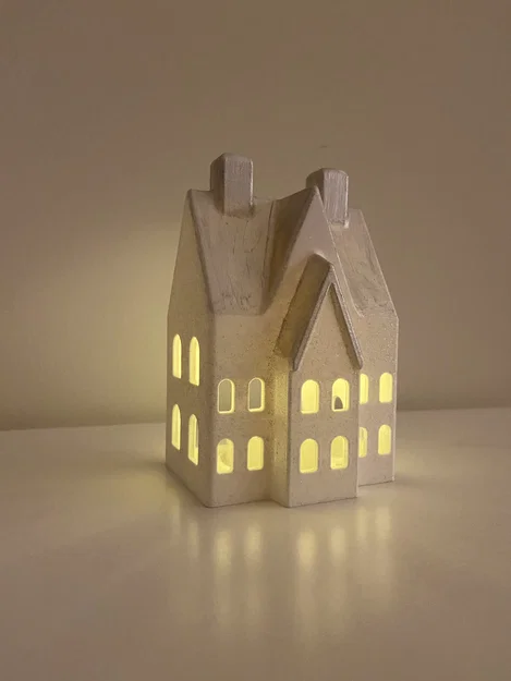 Ngôi nhà nhỏ có khay đựng tealight - Image 3