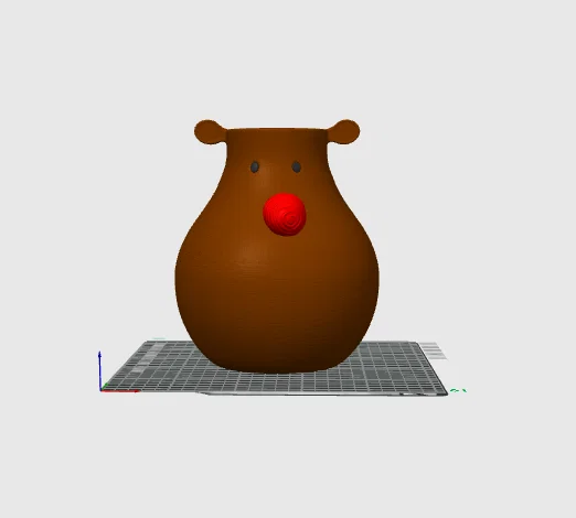 Bình Hoa Tuần Lộc (Reindeer Vase) - Image 2