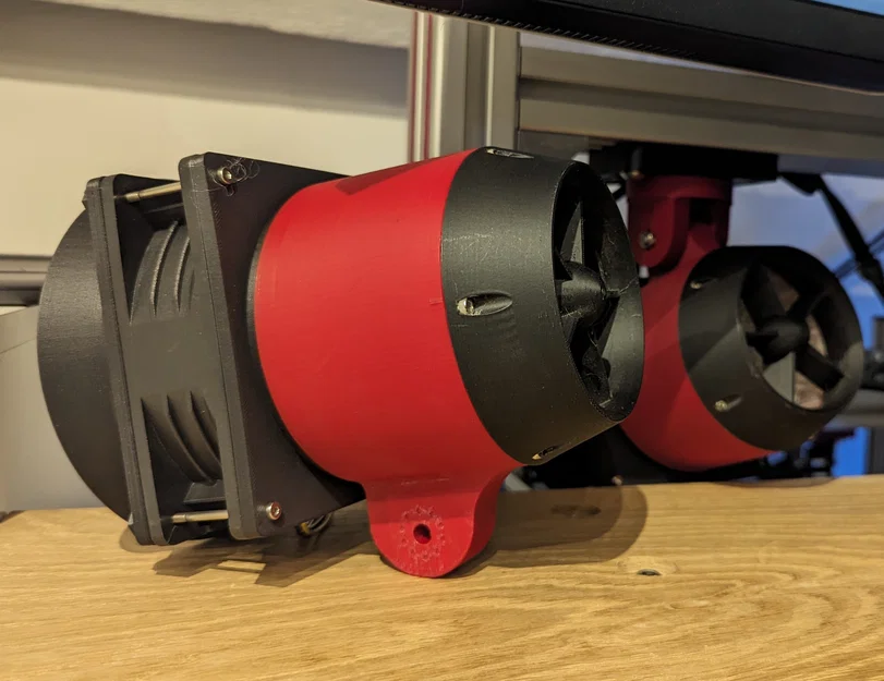 Adapter quạt 120mm cho Sim Hub Wind Sim (Wind Ace) - Image 1