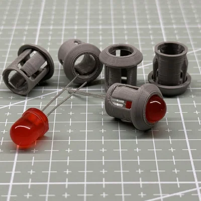 Ngàm giữ LED 8mm (8mm LED Holder)
