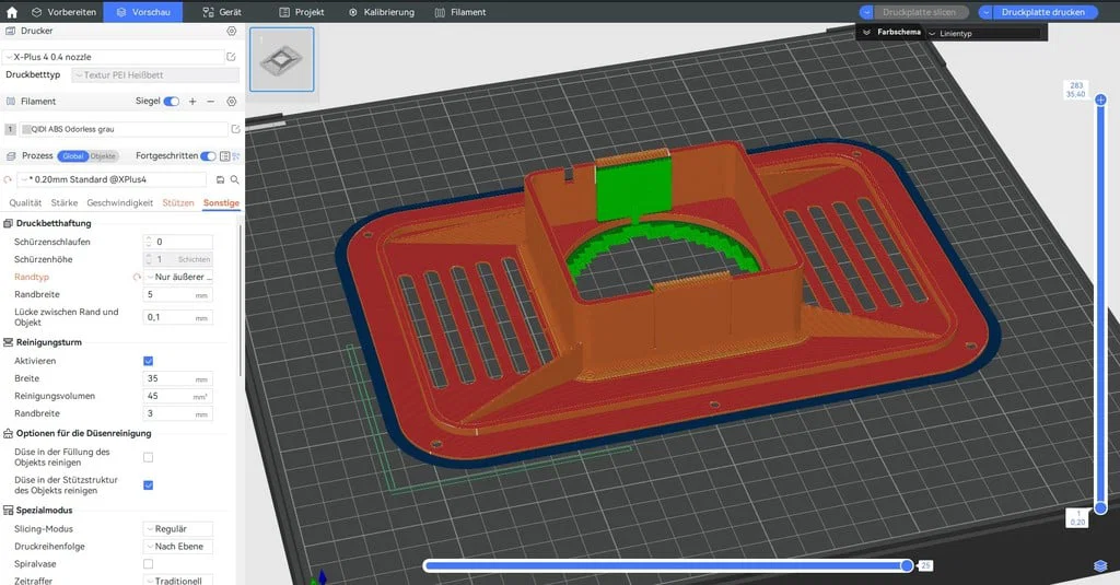 Giá đỡ lắp quạt mainboard cho Qidi Plus4 - Image 4