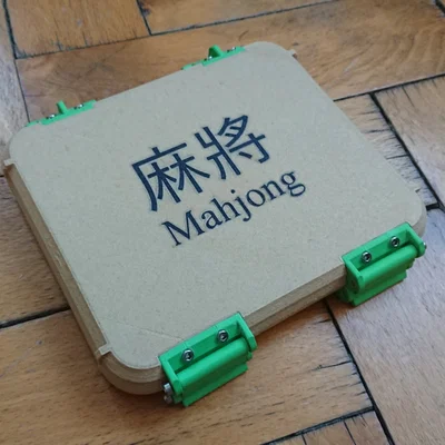 Mahjong (bản du lịch) – Bộ 144 quân kèm hộp đựng