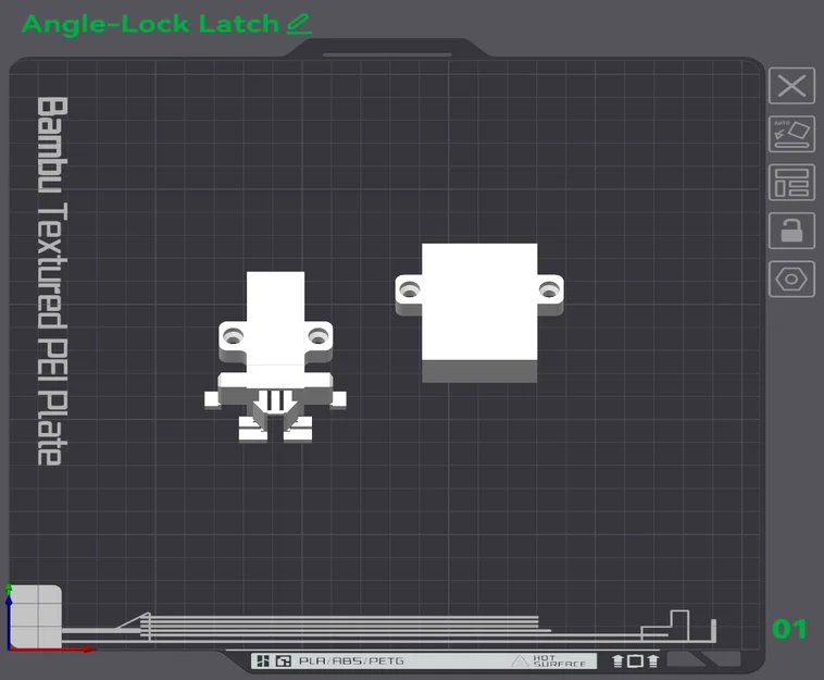 Angled-Lock Latch – Chốt khóa cố định góc 90° - Image 4