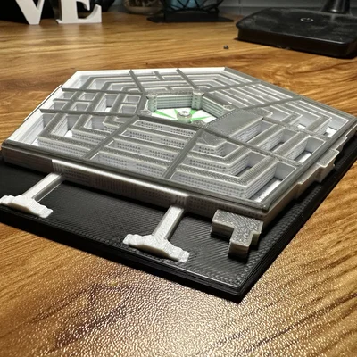 Mô hình 3D tòa nhà Lầu Năm Góc (The Pentagon) độc đáo để trưng bày