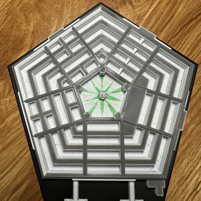 Mô hình 3D tòa nhà Lầu Năm Góc (The Pentagon) độc đáo để trưng bày