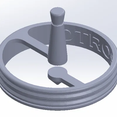 Con quay ảo thuật Magic Spinner - Đồ chơi in 3D độc đáo