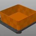 Mẫu in 3D giỏ hình vuông (Square Basket) trang trí và đựng đồ - Thumbnail 3