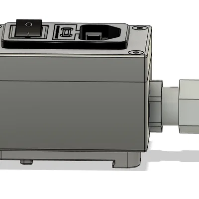 Hộp công tắc nguồn IEC C14 gắn DIN rail