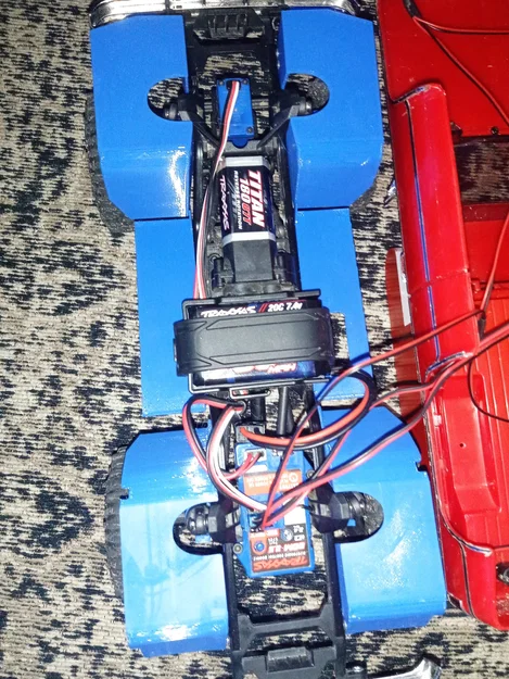 Bộ chắn bùn 3D cho Traxxas TRX4M High Trail siêu bền - Image 1