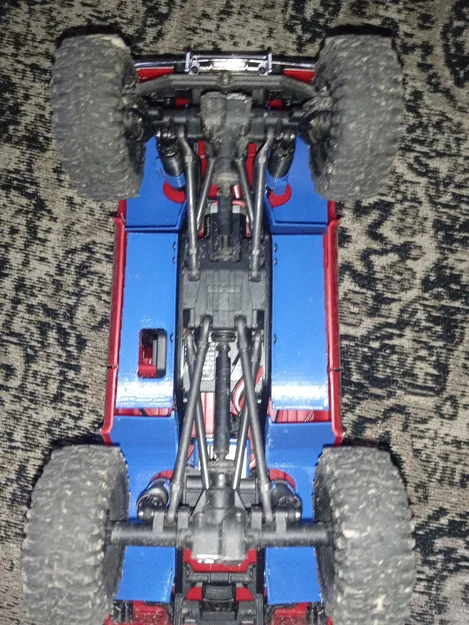 Bộ chắn bùn 3D cho Traxxas TRX4M High Trail siêu bền - Image 2
