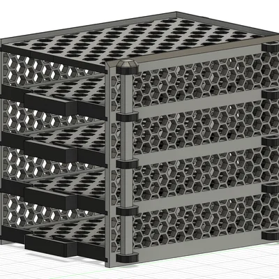 SSD-/HDD Tower & Khay gắn Raspberry Pi 4