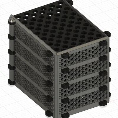 SSD-/HDD Tower & Khay gắn Raspberry Pi 4