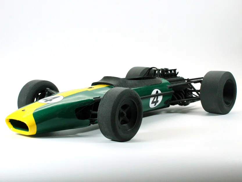 Tỉ lệ 1:8 – Xe đua Formula 1967 (Formula Racecar) - Image 1