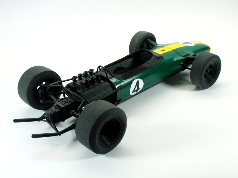Tỉ lệ 1:8 – Xe đua Formula 1967 (Formula Racecar) - Image 4