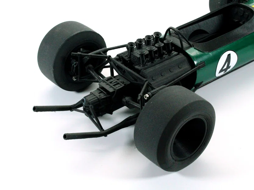 Tỉ lệ 1:8 – Xe đua Formula 1967 (Formula Racecar) - Image 5