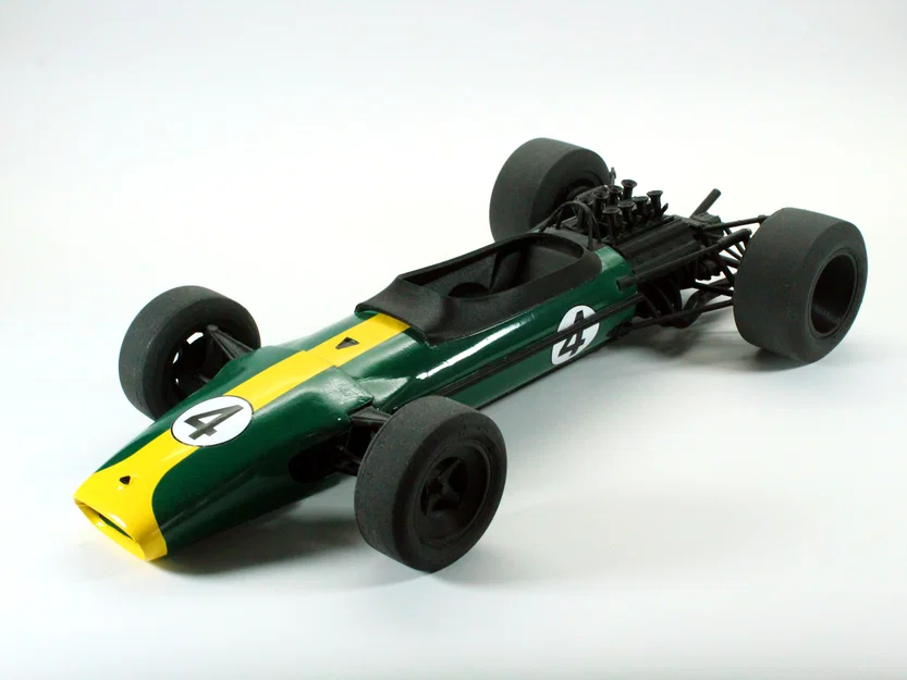 Tỉ lệ 1:8 – Xe đua Formula 1967 (Formula Racecar) - Image 6