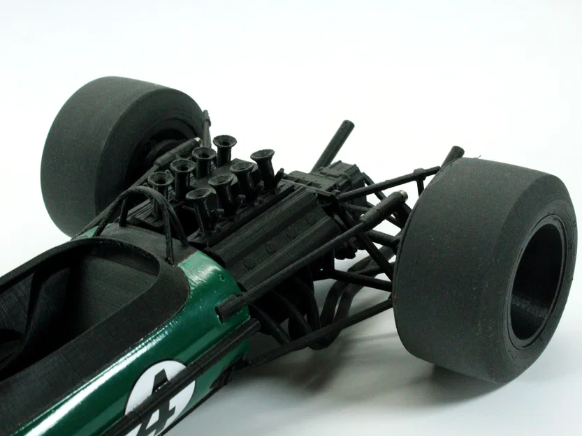 Tỉ lệ 1:8 – Xe đua Formula 1967 (Formula Racecar) - Image 7