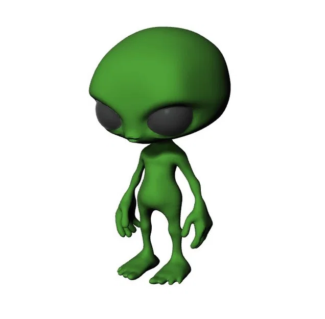 Mô hình người ngoài hành tinh (Alien) 3D in nhựa cực dễ thương - Image 1