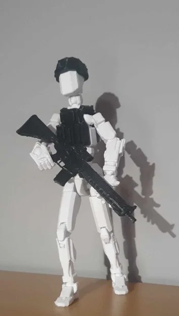 Mô hình súng trường SG553 cho Dummy 13 - Phụ kiện in 3D - Image 1