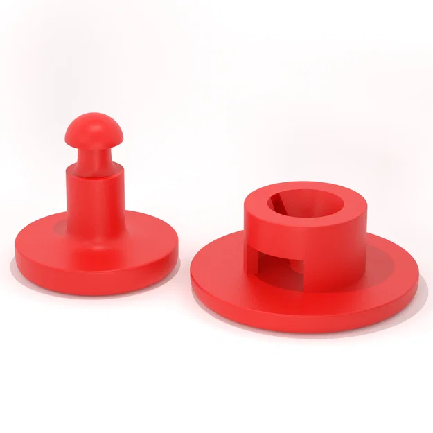 Chốt xoay quai Crocs (Pivot pin of the Crocs' strap) - Image 1