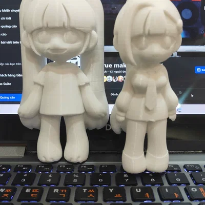 Mô hình Anime Chibi đáng yêu dùng để in 3D