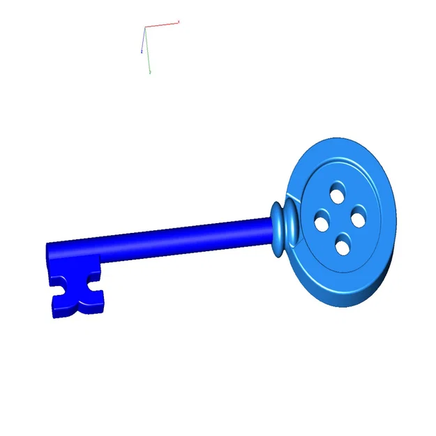 Chìa khóa Coraline Button Key - Image 1