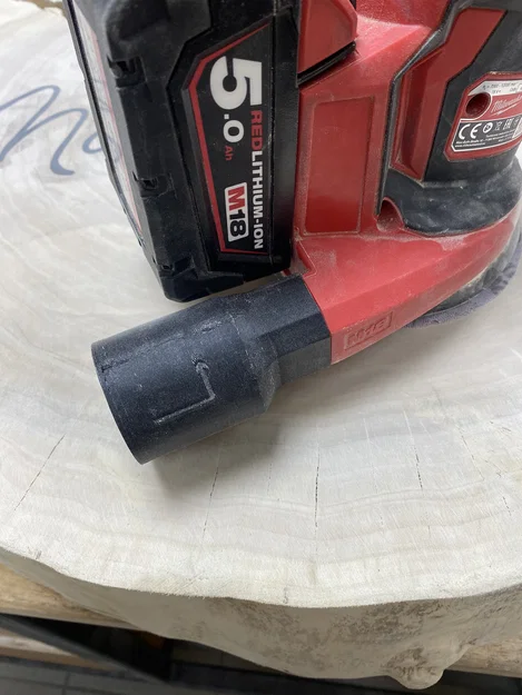 Adapter kết nối máy chà nhám Milwaukee với ống hút bụi Festool Cleantec - Image 1