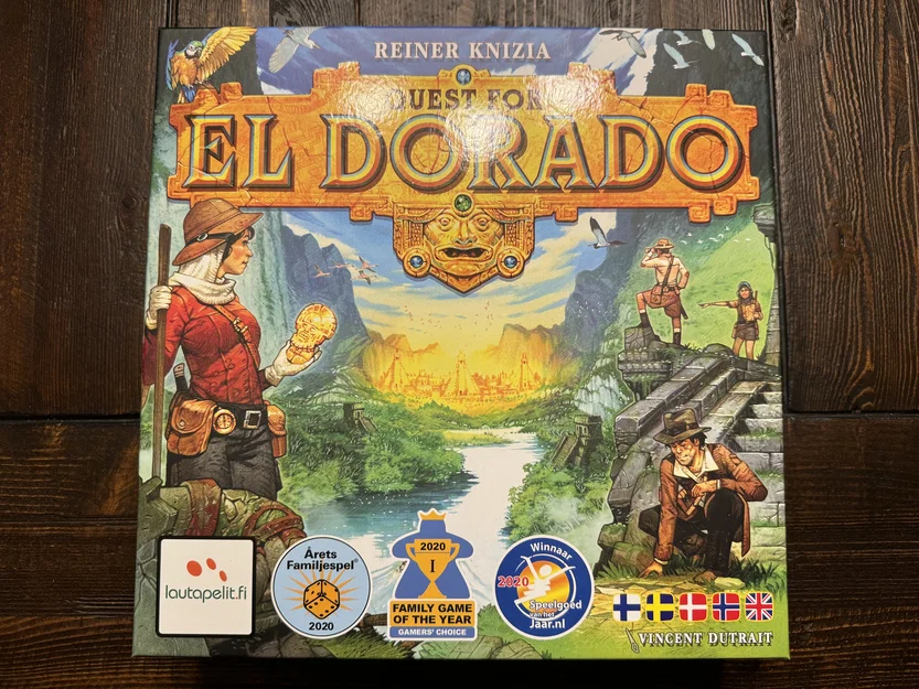 Insert/Organizer Quest for El Dorado (Lautapelit) – đủ mọi expansion & promo - Image 9