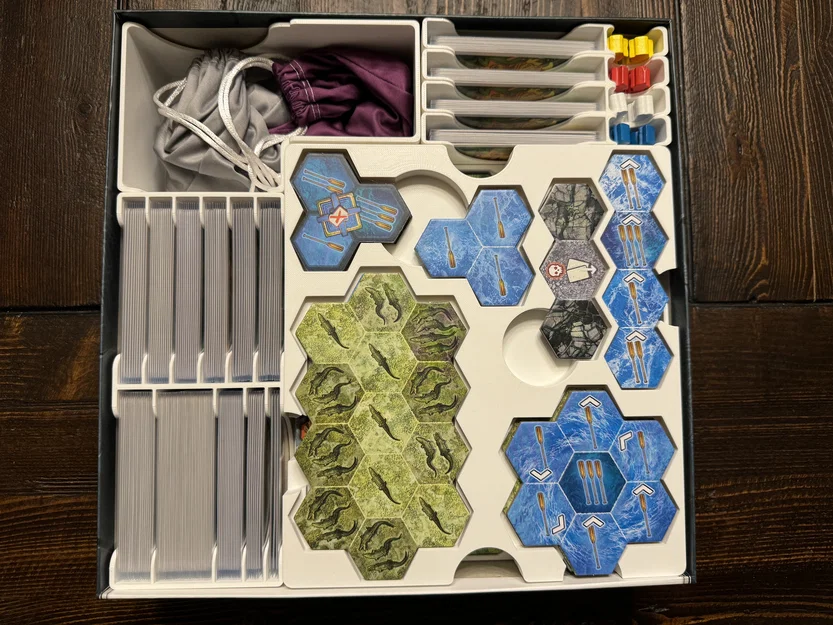 Insert/Organizer Quest for El Dorado (Lautapelit) – đủ mọi expansion & promo - Image 12