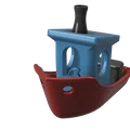 Mô hình tàu thủy mini Little Ship trang trí độc đáo cho máy in 3D - Thumbnail 1