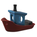 Mô hình tàu thủy mini Little Ship trang trí độc đáo cho máy in 3D - Thumbnail 2