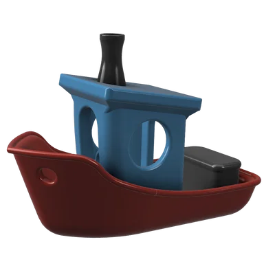 Mô hình tàu thủy mini Little Ship trang trí độc đáo cho máy in 3D