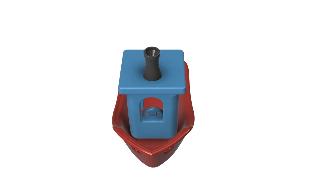 Mô hình tàu thủy mini Little Ship trang trí độc đáo cho máy in 3D - Image 5