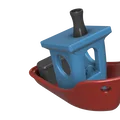 Mô hình tàu thủy mini Little Ship trang trí độc đáo cho máy in 3D - Thumbnail 6