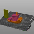 Mô hình tàu thủy mini Little Ship trang trí độc đáo cho máy in 3D - Thumbnail 8