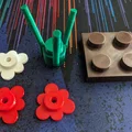 Bông hoa Lego kèm miếng đất (Cập nhật) - Thumbnail 5