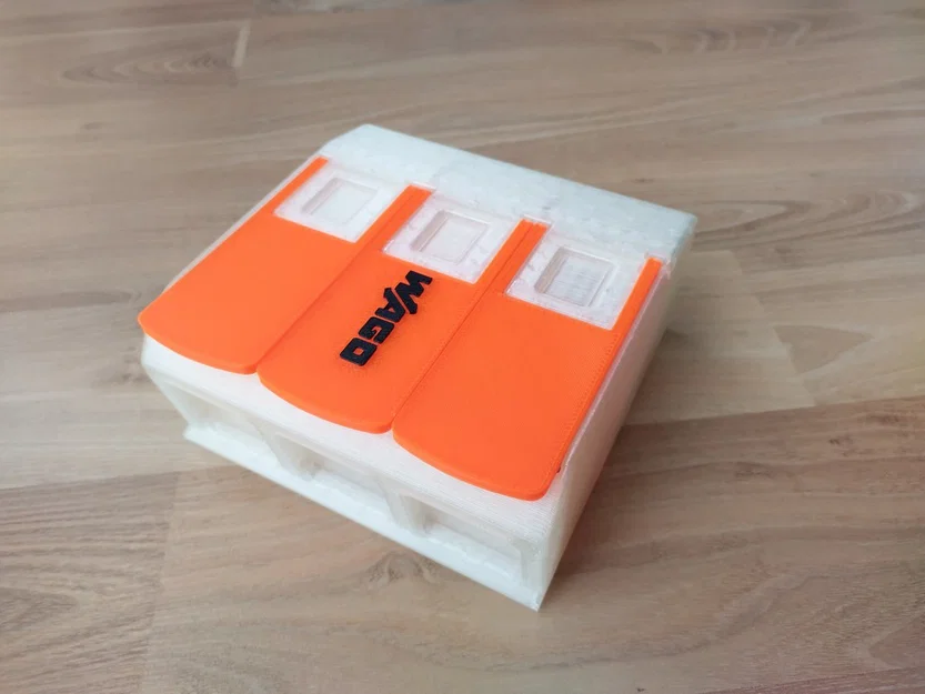 Hộp đựng Wago clamp hình kẹp Wago (Wago clamp shaped Wago clamp box) - Image 2