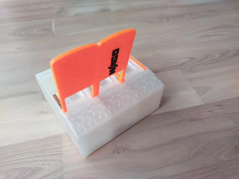 Hộp đựng Wago clamp hình kẹp Wago (Wago clamp shaped Wago clamp box) - Image 3