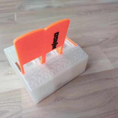 Hộp đựng Wago clamp hình kẹp Wago (Wago clamp shaped Wago clamp box)