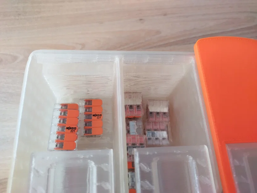 Hộp đựng Wago clamp hình kẹp Wago (Wago clamp shaped Wago clamp box) - Image 6