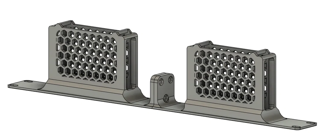 Giá đỡ rack 19-inch modular cho Ubiquiti Unifi USW-Flex-Mini 2.5G 5 - Image 1