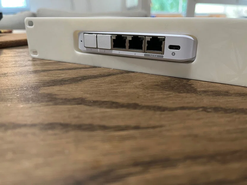 Giá đỡ rack 19-inch modular cho Ubiquiti Unifi USW-Flex-Mini 2.5G 5 - Image 2