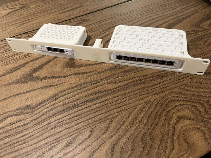 Giá đỡ rack 19-inch modular cho Ubiquiti Unifi USW-Flex-Mini 2.5G 5 - Image 4